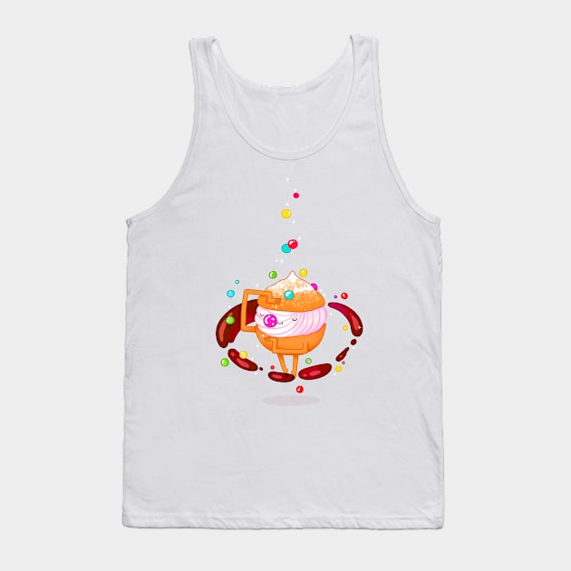 Cream puff Tank Top by drawnbyhanna